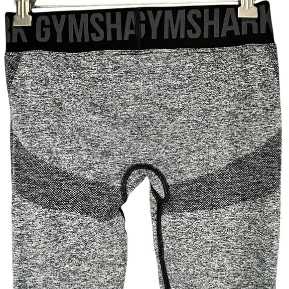 Gymshark Leggings Womens M Gray Flex Low Rise Booty Boost Gym Yoga Athletic - Picture 4 of 12